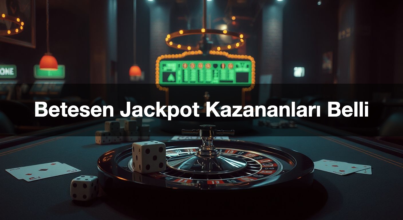 Betesen Jackpot Kazananları Belli