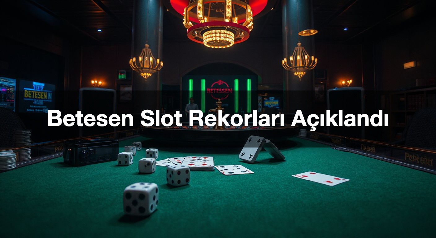 Betesen Slot Rekorları Açıklandı